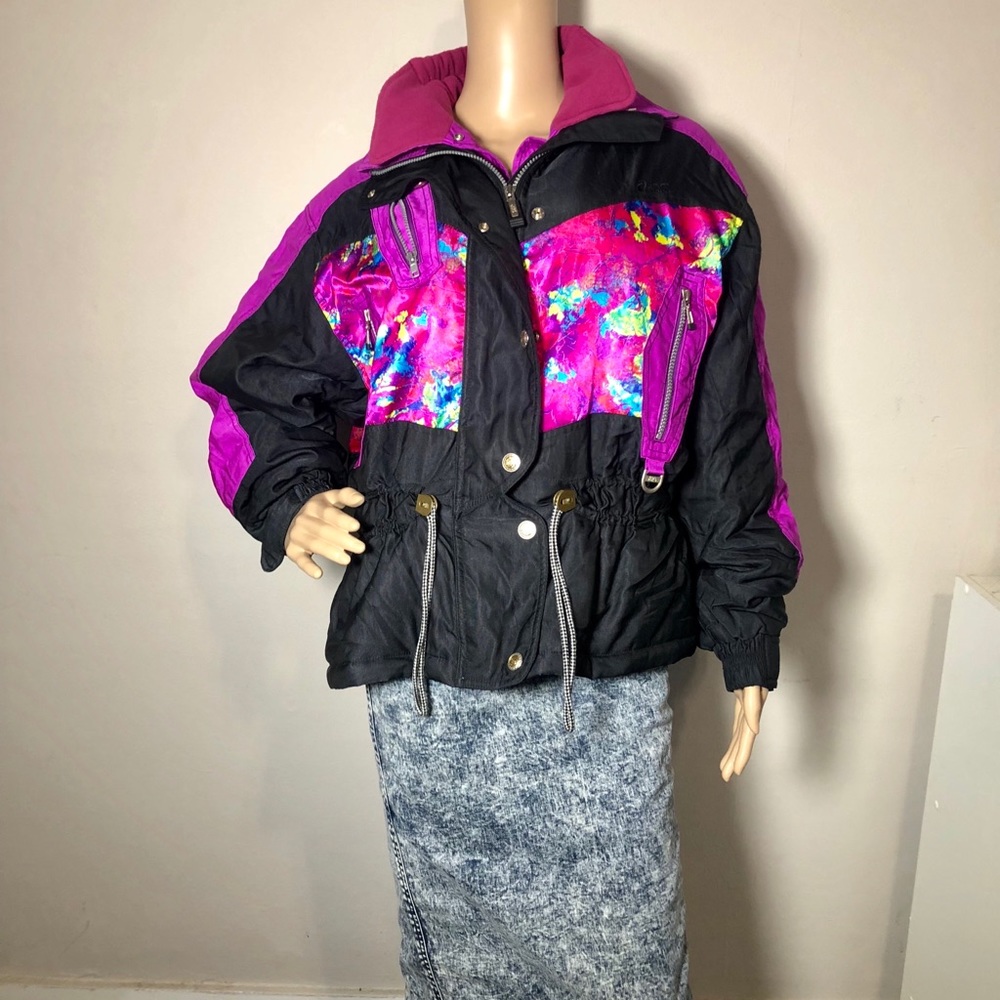 NWOT VTG ASICS 80s 90s Ski Winter Jacket Size 6 - Picture 6 of 8